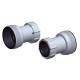 Adaptador Tubo Piscina 38mm - Set 2 Piezas