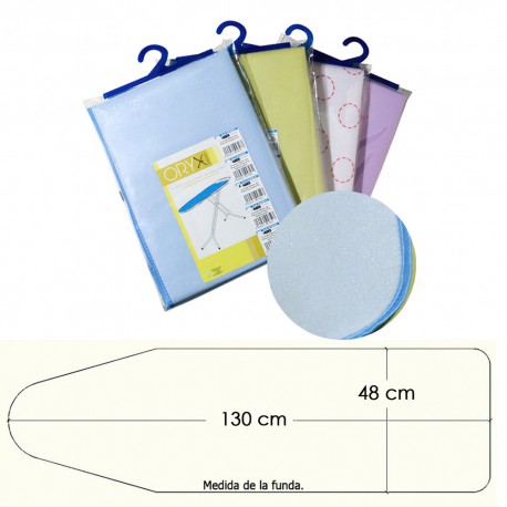 Funda Mesa Plancha Espuma 130x48 cm.