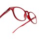 Gafas Lectura Connecticut Color Rojo Aumento +2,5 Patillas Para Colgar Del Cuello , Gafas De Vista, Gafas De Aumento