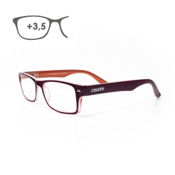 Gafas Lectura Kansas Morado / Naranja. Aumento +3,5 Gafas De Vista, Gafas De Aumento, Gafas Visión Borrosa