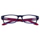 Gafas Lectura Kansas Azul Oscuro / Rojo. Aumento +3,5 Gafas De Vista, Gafas De Aumento, Gafas Visión Borrosa