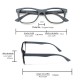 Gafas Lectura Illinois Gris Aumento +3,5 Gafas De Vista, Gafas De Aumento, Gafas Visión Borrosa