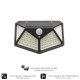 Aplique Solar Led Con Sensor De Luz y De Movimiento 270 Lumenes Ip4x Foco Led A Bateria, Foco Solar.