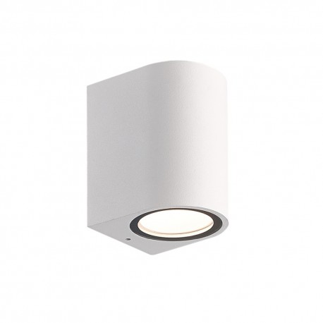 Lampara Aplique Oval Exterior GU10 IP65 Color Blanco Aplique Techo, Luz Jardín, Lámpara Jardín, Luz Exterior, Aplique Jardín