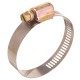 Abrazadera Sin Fin Acero Inoxidable Ancho 12 mm. - Ø 120 / 140 mm. Abrazadera Metalica de Tornillo, Abrazadera Sin Fin